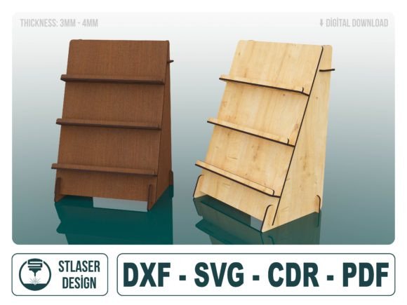 Download Display Stand Laser Cut Svg Files - Laser cut svg files Collection