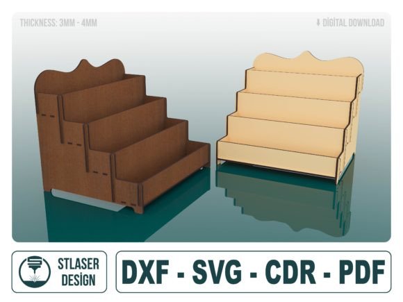 Download Display Stand Laser Cut Svg Files - Laser cut svg files Collection