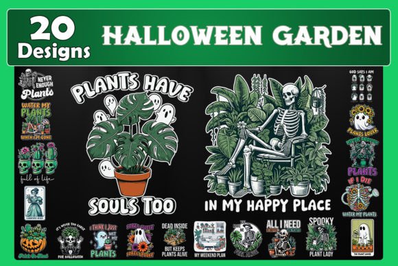 Download Halloween Garden SVG Bundle - Premium Resources