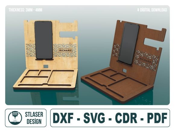 Download Desk Organiser Laser Cut Svg Files - Laser cut svg files Collection
