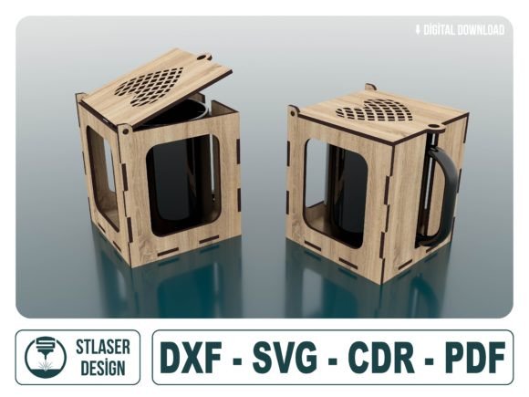 Download Mug Box Laser Cut Svg Files - Laser cut svg files Collection