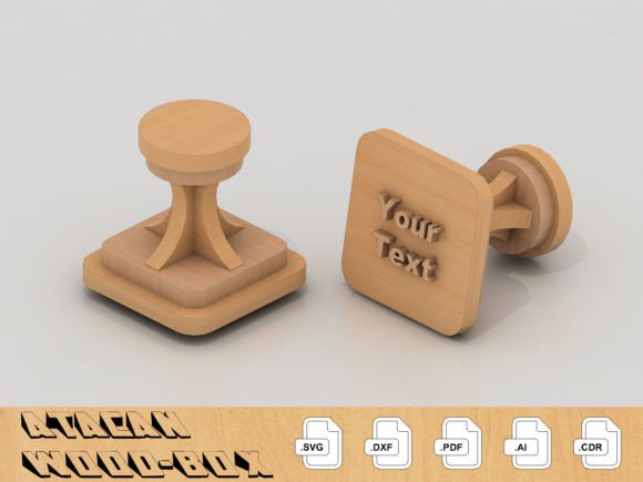 Download Stamp Handle Plan, Laser Cut SVG Files - Laser cut svg files Collection