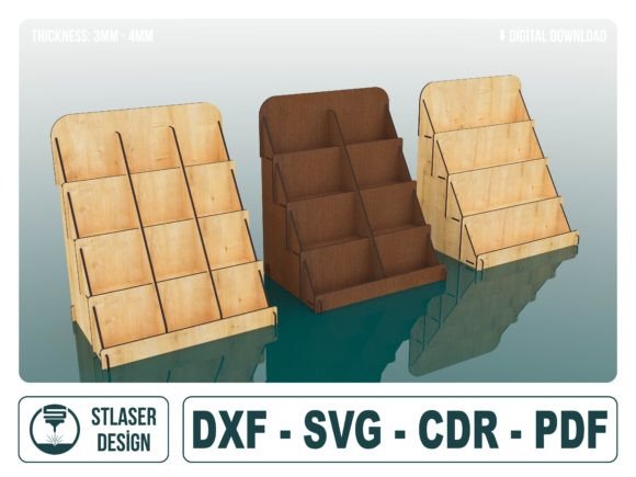 Download Display Stand Laser Cut Svg Files - Laser cut svg files Collection