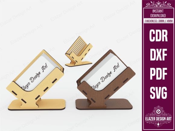 Download Business Card Holder Laser Cut Svg Files - Laser cut svg files Collection