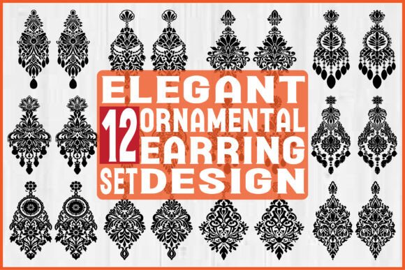 Download Elegant Earring SVG Bundle - Premium Resources